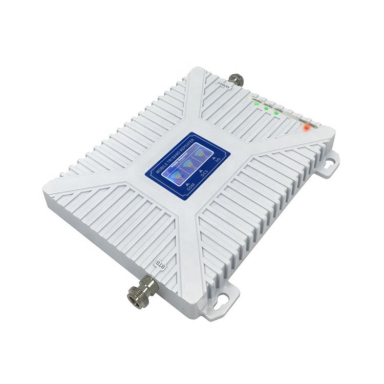 Best Price 2G 3G 4G Signal Repeater Wireless White GSM DCS 3G Triple Band Mobile Phone Signal Booster